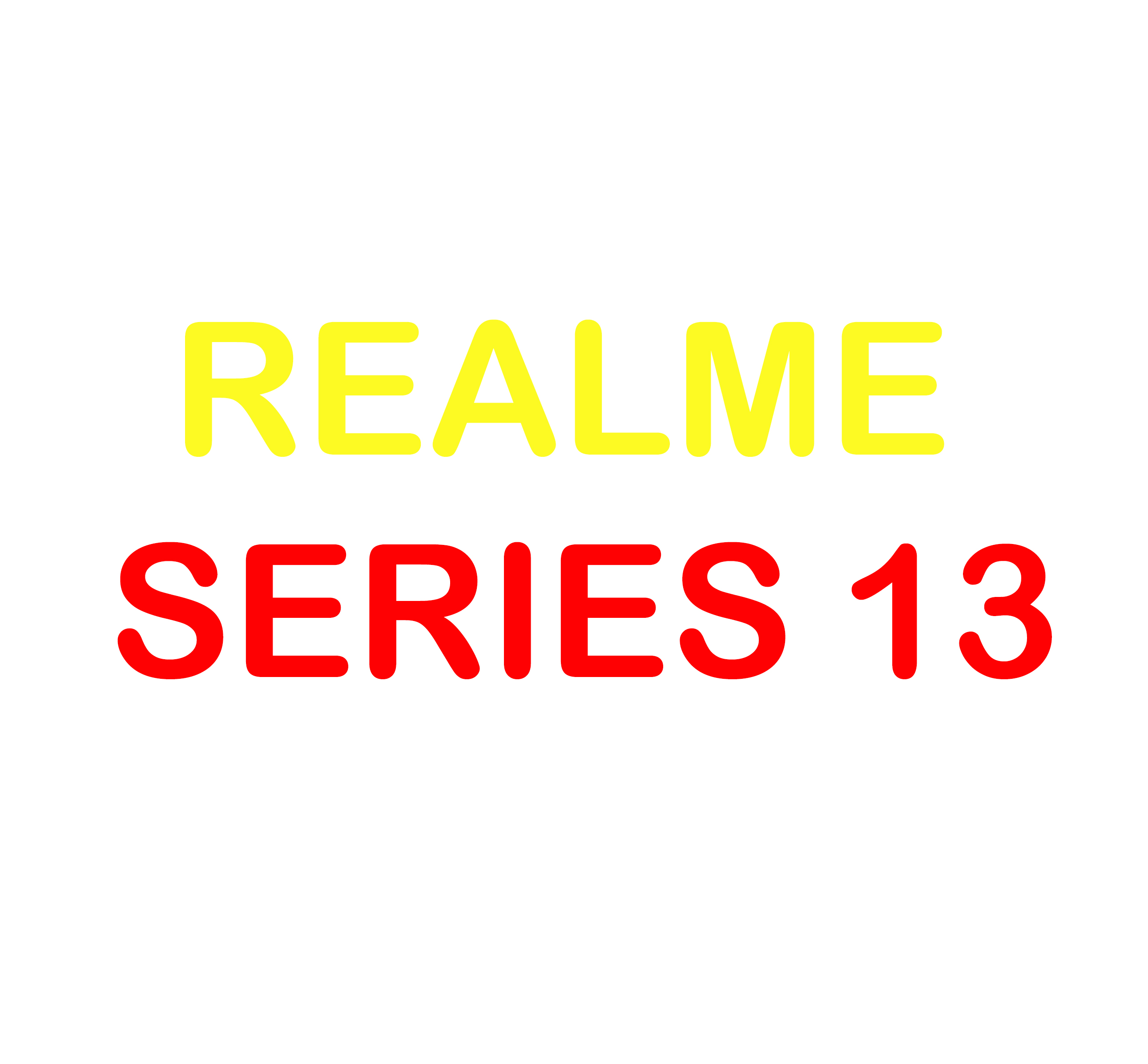 Picture for category Sell old Realme 13 Series